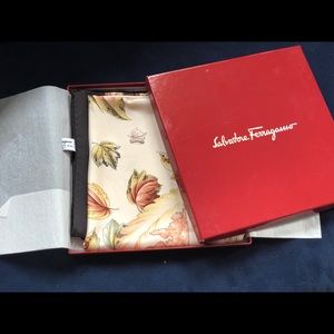 Salvatore Ferragamo silk scarf